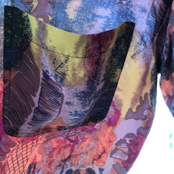Men’s Vintage Silk Button Down - Picture 2 of 4
